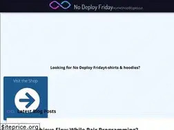 Sites similar to nodeployfriday.com