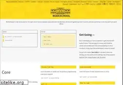Sites similar to nodeschool.io