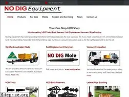 Sites similar to nodigequipment.com.au