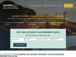 Sites similar to nodowncarinsurance.com