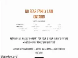 Sites similar to nofearfamilylaw.com