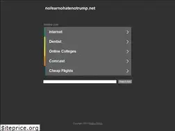 Sites similar to nofearnohatenotrump.net