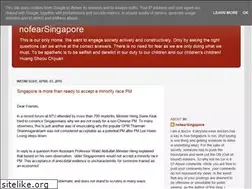 Sites similar to nofearsingapore.blogspot.com