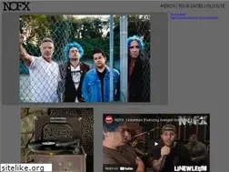 Sites similar to nofxofficialwebsite.com