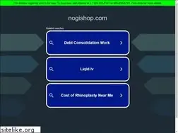 Sites similar to nogishop.com