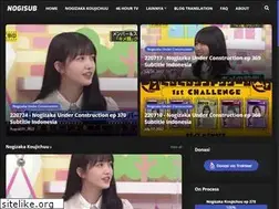Sites similar to nogisub.com