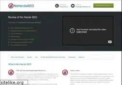 Sites similar to nohandsseo.com