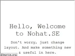 Sites similar to nohat.se