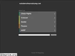 Sites similar to nohatenofearnotrump.net