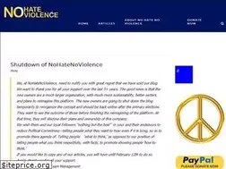 Sites similar to nohatenoviolence.com