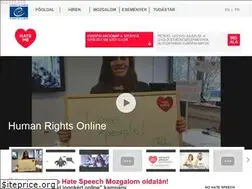 Sites similar to nohatespeechmozgalom.hu