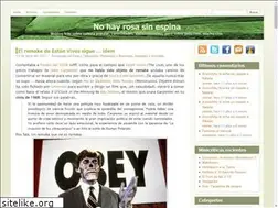 Sites similar to nohayrosasinespina.com