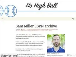 Sites similar to nohighball.wordpress.com