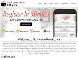 Sites similar to noincomeproofloans.net
