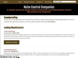 Sites similar to noisecontrolcompanies.com