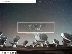 Sites similar to noisetosignal.io