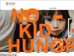 Sites similar to nokidhungry.com