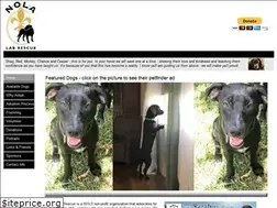 Sites similar to nolalabrescue.org