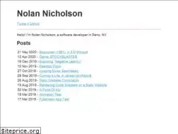 Sites similar to nolannicholson.com
