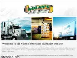 Sites similar to nolanstransport.com.au