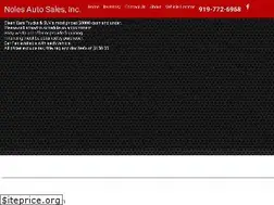 Sites similar to nolesautosales.com