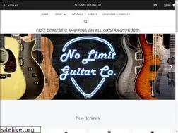 Sites similar to nolimitguitarco.com