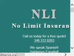 Sites similar to nolimitinsurance.com
