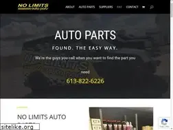 Sites similar to nolimitsautoparts.com