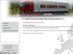 Sites similar to nolimitstrans.de