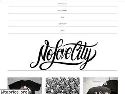 Sites similar to nolovecity.com