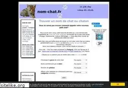 Sites similar to nom-chat.fr