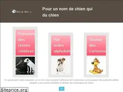 Sites similar to nom-de-chien.com
