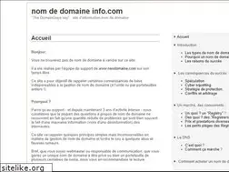 Sites similar to nom-de-domaine-info.com
