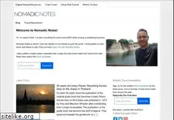 Sites similar to nomadicnotes.com