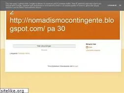 Sites similar to nomadismocontingente.blogspot.com