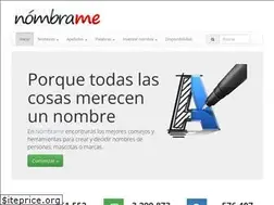 Sites similar to nombra.me