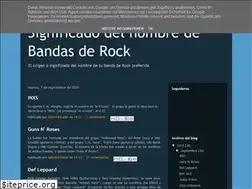 Sites similar to nombrebandas.blogspot.com