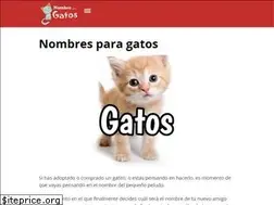 Sites similar to nombreparagatos.com