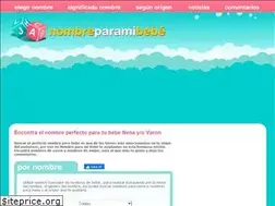 Sites similar to nombreparamibebe.com.ar
