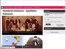 Sites similar to nombres-italianos.com