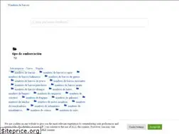 Sites similar to nombresdebarcos.com