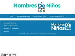 Sites similar to nombresdeninosyninas.com