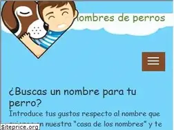 Sites similar to nombresdeperros.eu