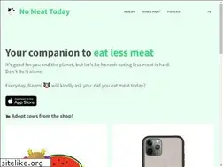 Sites similar to nomeat.today