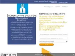 Sites similar to nomenclature-douaniere.fr