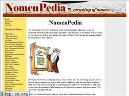 Sites similar to nomenpedia.com