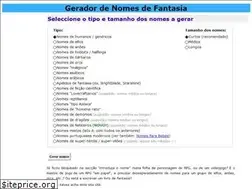 Sites similar to nomesdefantasia.com