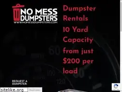 Sites similar to nomessdumpsters.com