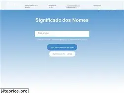 Sites similar to nomessignificados.com.br