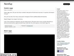 Sites similar to nomfup.wordpress.com